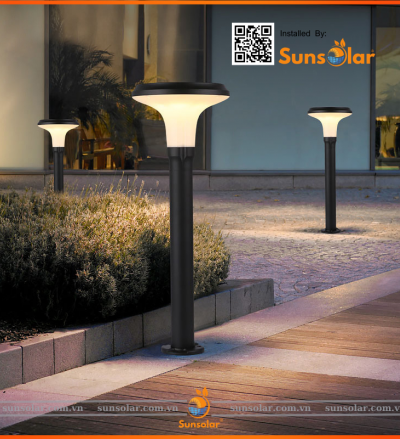 Đèn Sân Vườn SSV02 Công Suất 12W – Sản Phẩm Cao Cấp Từ SunSolar